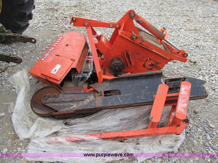 Kubota 5550A parts and three point trencher attachment in Idabel, OK