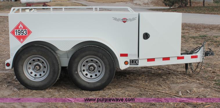 image for item O9432 2010 Thunder Creek LDJ 500 gallon diesel fuel tank trailer