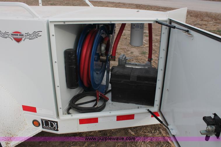 image for item O9432 2010 Thunder Creek LDJ 500 gallon diesel fuel tank trailer