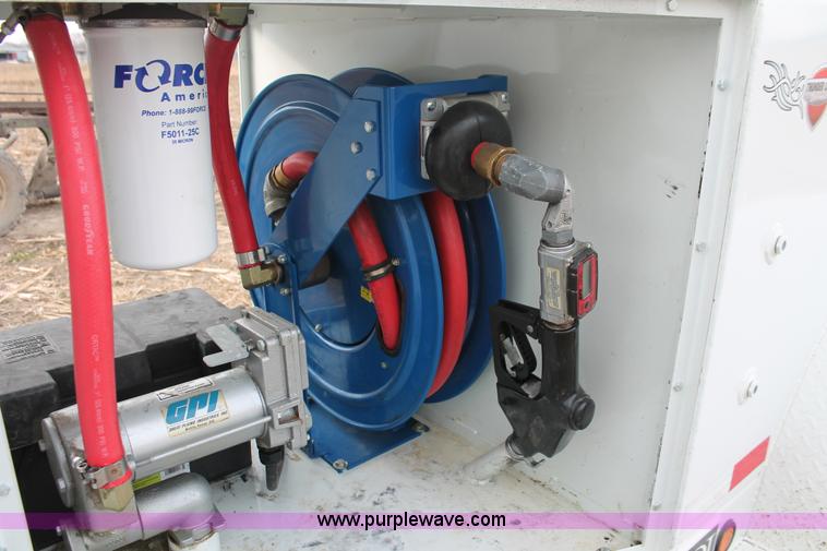 image for item O9432 2010 Thunder Creek LDJ 500 gallon diesel fuel tank trailer