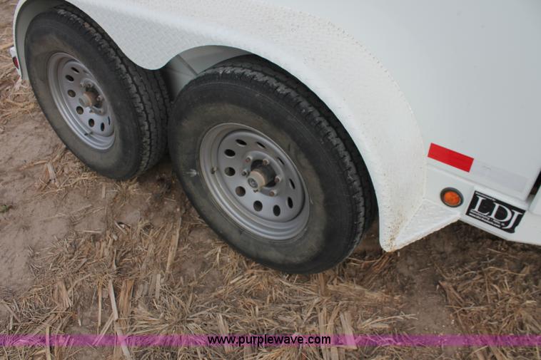 image for item O9432 2010 Thunder Creek LDJ 500 gallon diesel fuel tank trailer