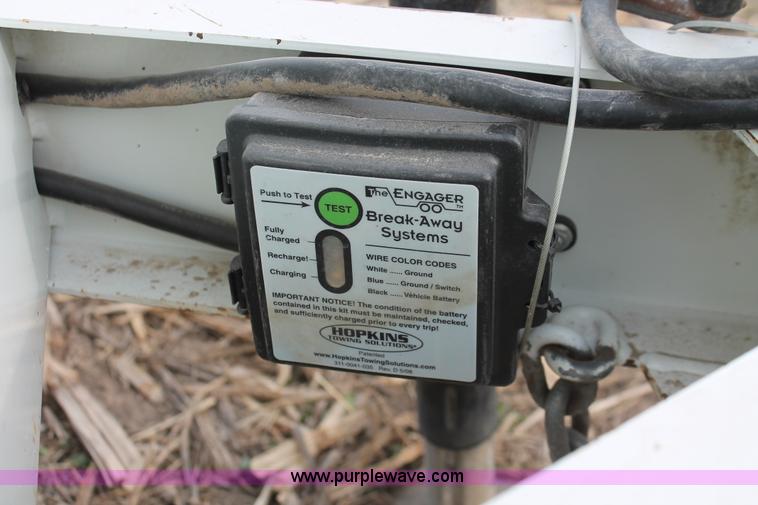 image for item O9432 2010 Thunder Creek LDJ 500 gallon diesel fuel tank trailer