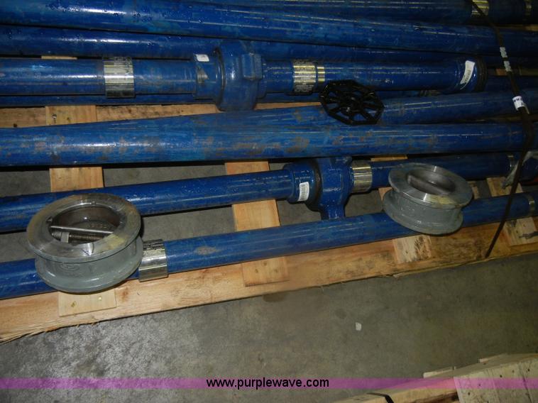 image for item AB9856 (16) assorted Ironwork Flow line manifold system pipe