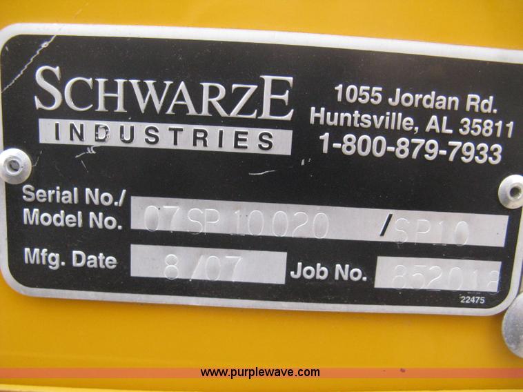 image for item B8463 2007 Schwarze SP10 spray patcher