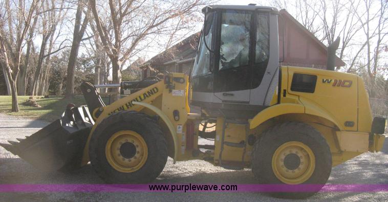 image for item B8469 2006 New Holland W110 wheel loader