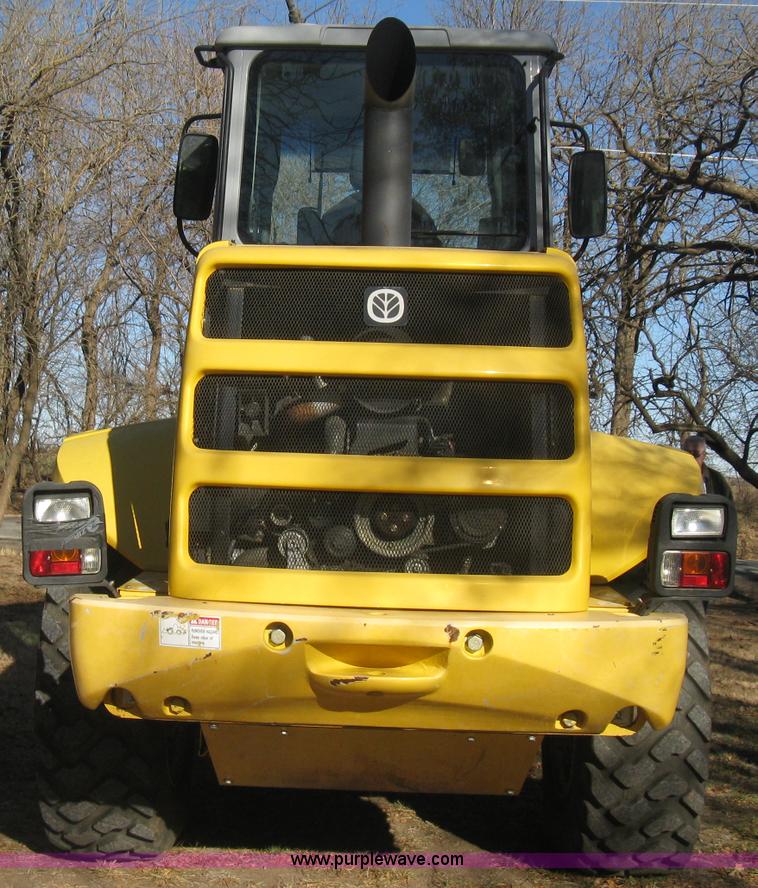image for item B8469 2006 New Holland W110 wheel loader