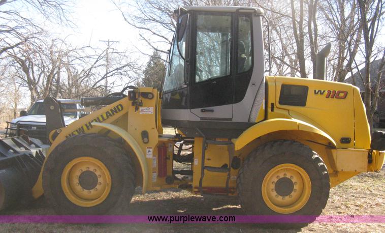 image for item B8469 2006 New Holland W110 wheel loader