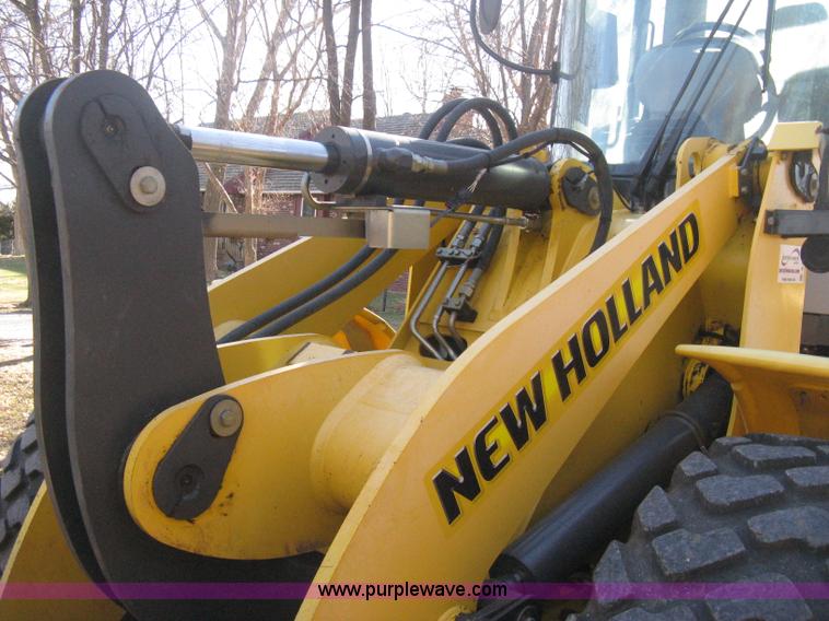 image for item B8469 2006 New Holland W110 wheel loader