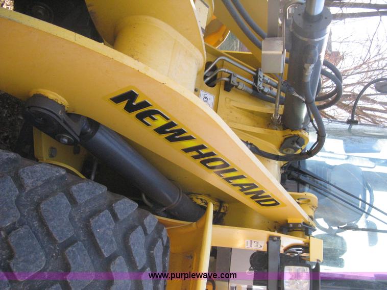image for item B8469 2006 New Holland W110 wheel loader