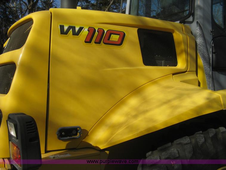 image for item B8469 2006 New Holland W110 wheel loader