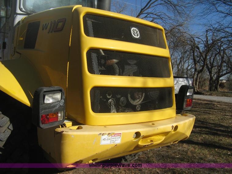 image for item B8469 2006 New Holland W110 wheel loader