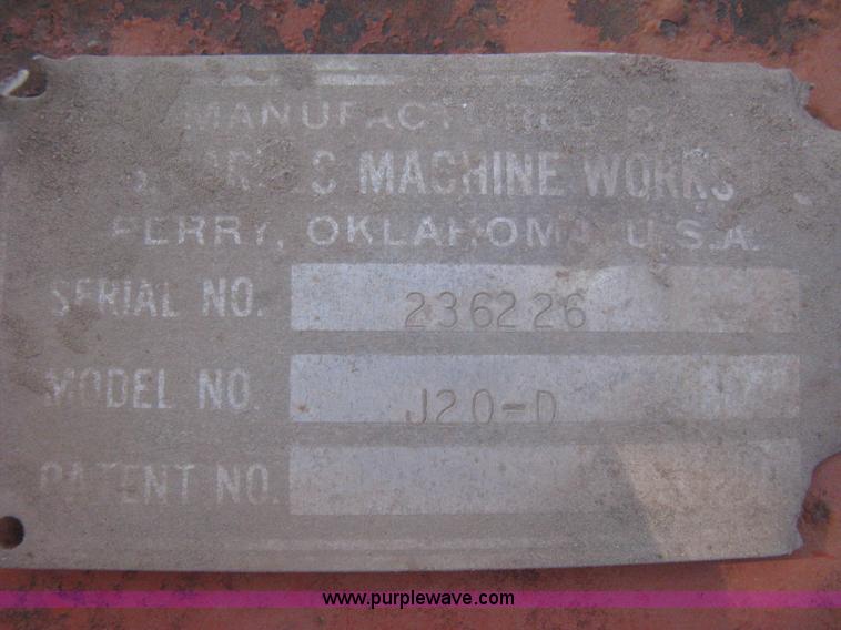 image for item B8470 Ditch Witch J20 trencher