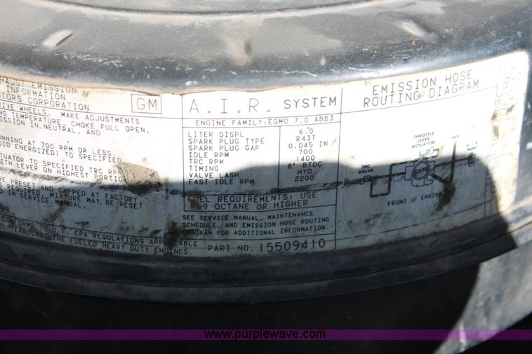 image for item E2811 1984 Chevrolet Kodiak C7D042 Digger Derrick truck