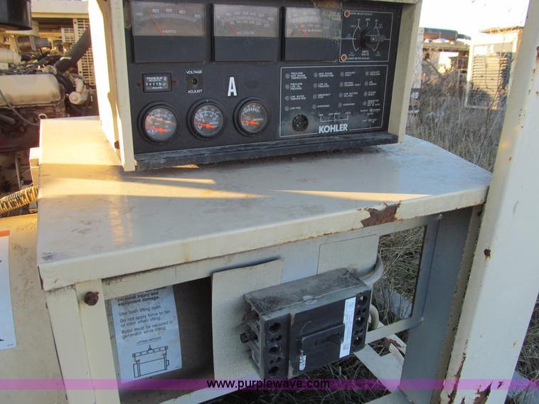 image for item E3603 Kohler 45RZ62 generator