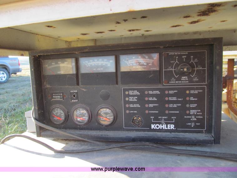 image for item E3604 Kohler 70RZ262 generator