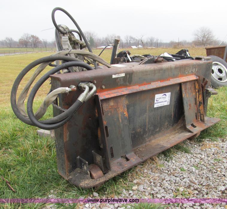 image for item E3621 Bobcat H/F planer skid steer attachment