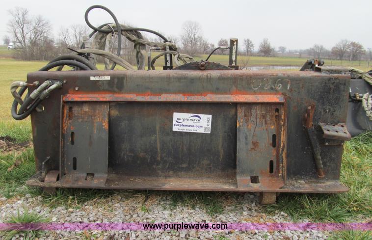 image for item E3621 Bobcat H/F planer skid steer attachment