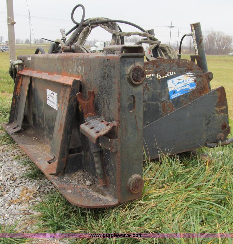 image for item E3621 Bobcat H/F planer skid steer attachment