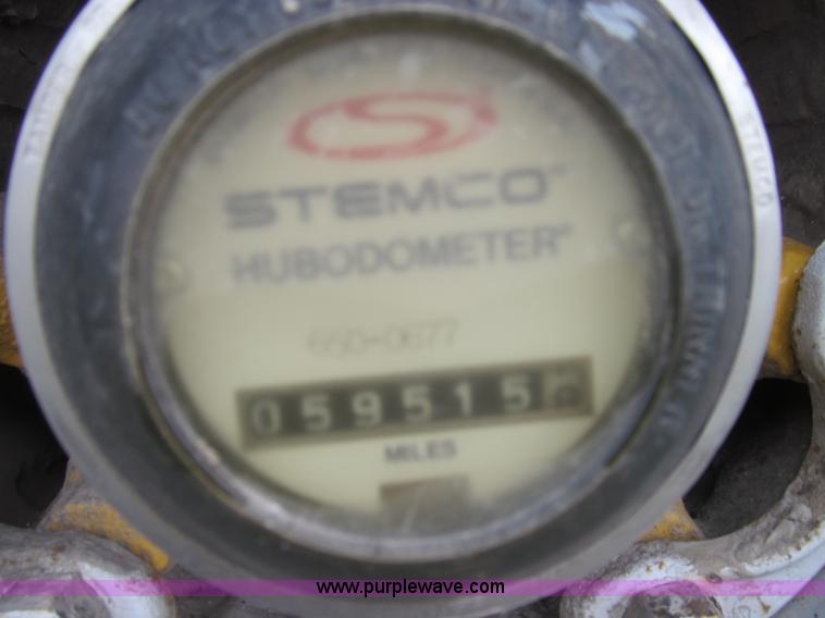 image for item E3623 1982 shop built tandem axle equipment trailer