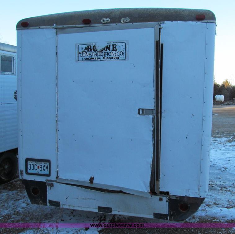 image for item E3634 1989 Wells Cargo steel tool trailer