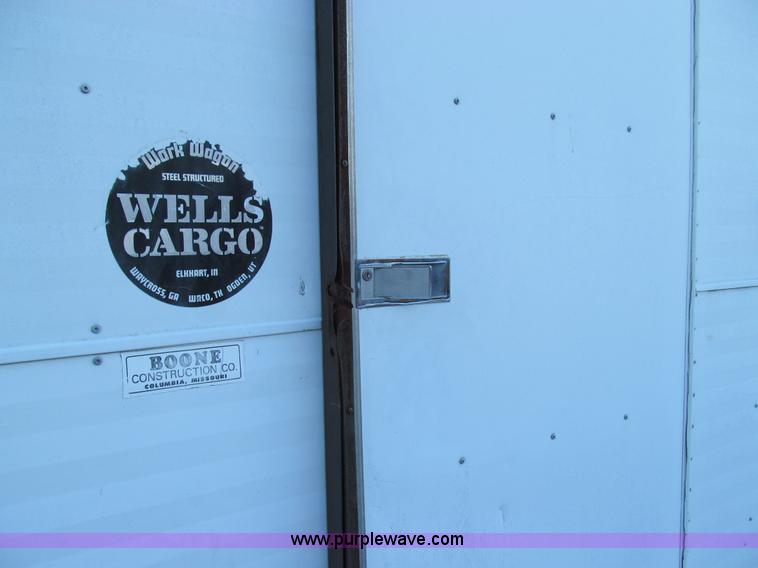 image for item E3634 1989 Wells Cargo steel tool trailer