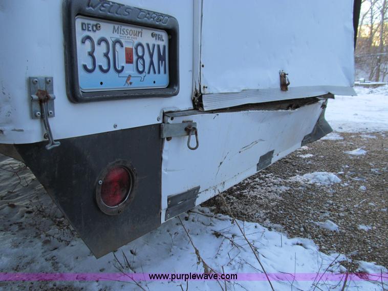 image for item E3634 1989 Wells Cargo steel tool trailer