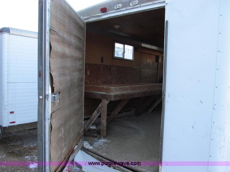 image for item E3634 1989 Wells Cargo steel tool trailer