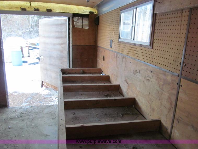 image for item E3634 1989 Wells Cargo steel tool trailer