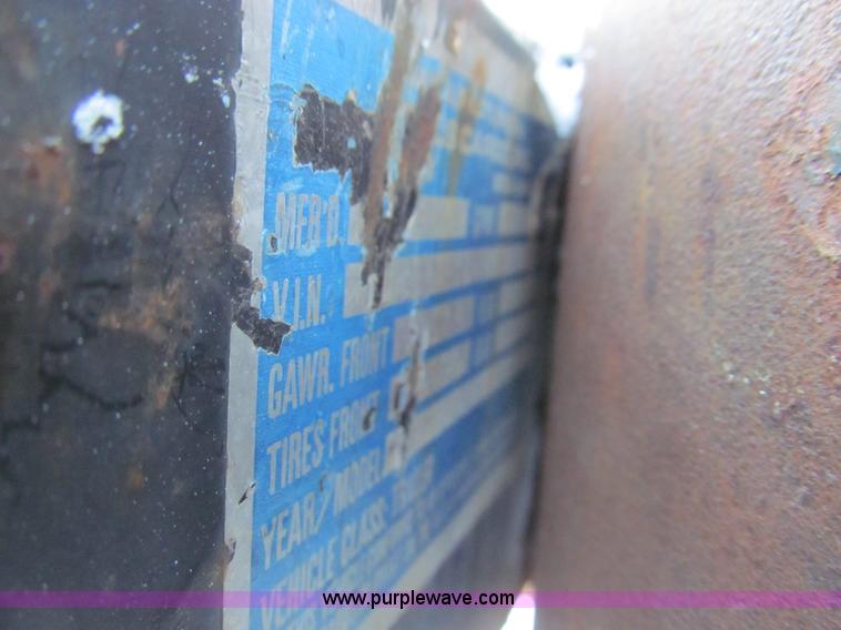 image for item E3634 1989 Wells Cargo steel tool trailer