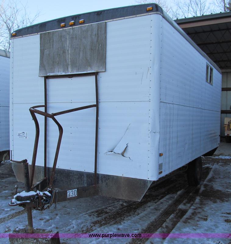 image for item E3635 1994 Wells cargo tool trailer