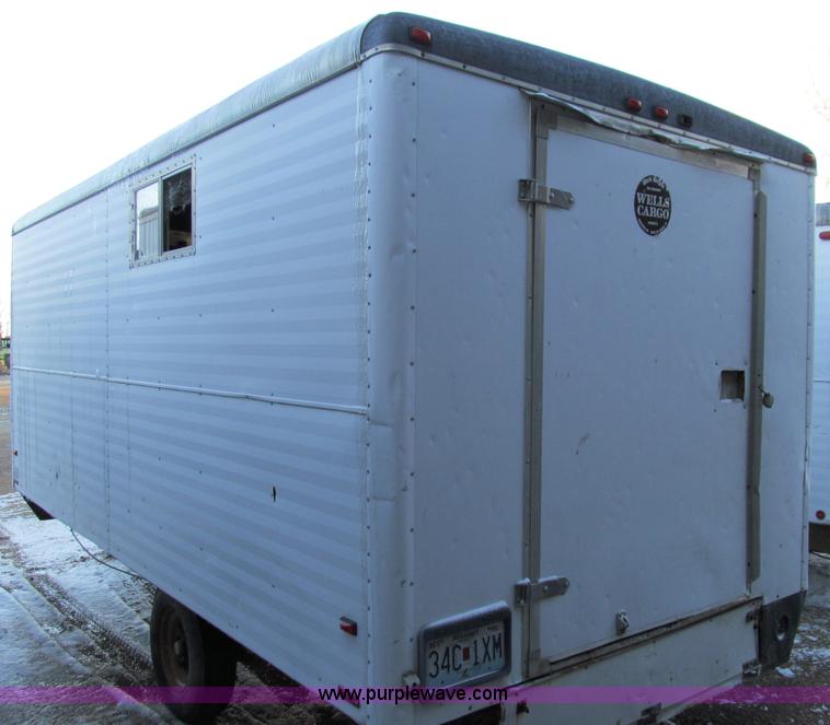 image for item E3635 1994 Wells cargo tool trailer
