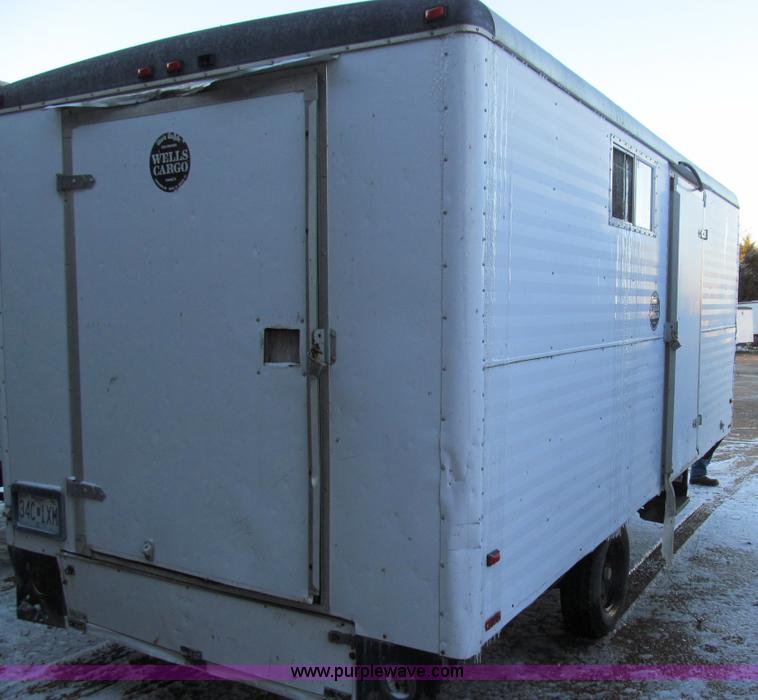 image for item E3635 1994 Wells cargo tool trailer