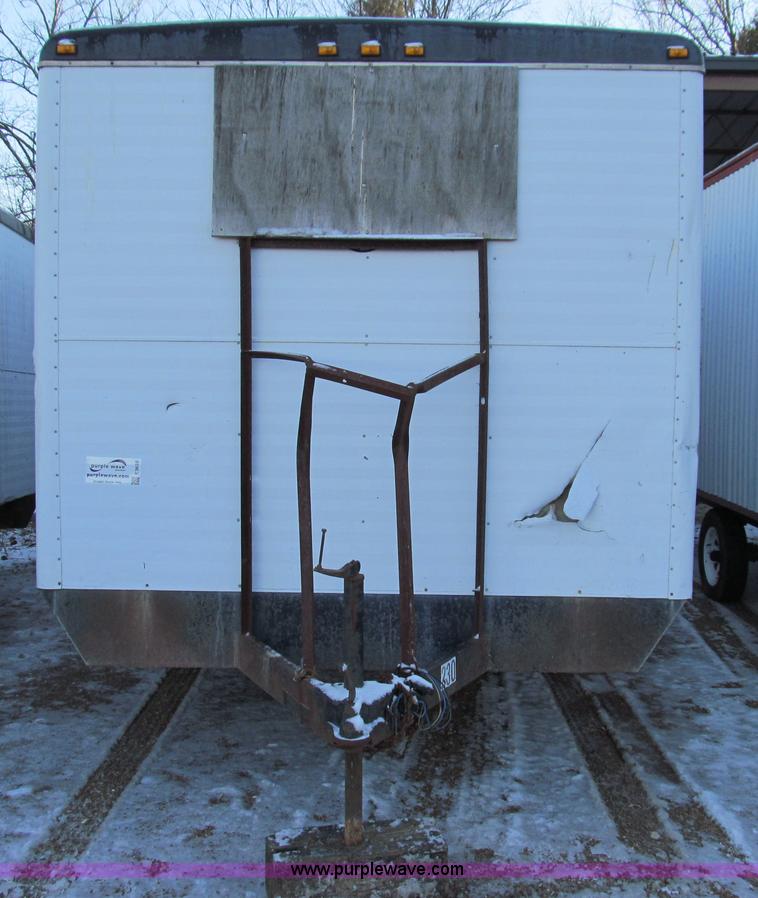 image for item E3635 1994 Wells cargo tool trailer