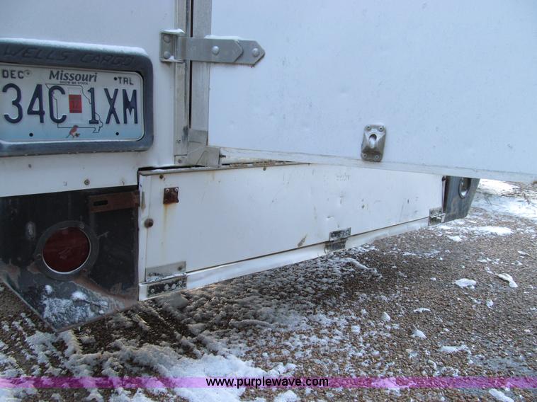 image for item E3635 1994 Wells cargo tool trailer