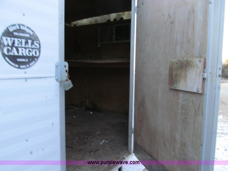 image for item E3635 1994 Wells cargo tool trailer