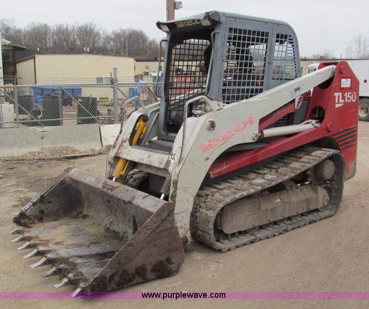 image for item E5854 2005 Takeuchi TL150 track skid steer