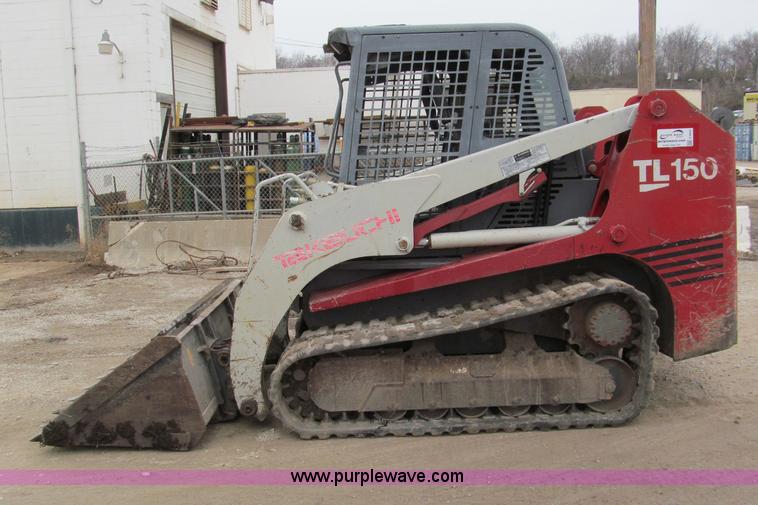 image for item E5854 2005 Takeuchi TL150 track skid steer