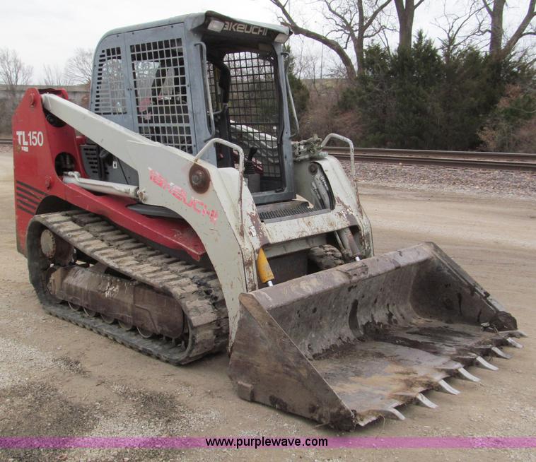 image for item E5854 2005 Takeuchi TL150 track skid steer