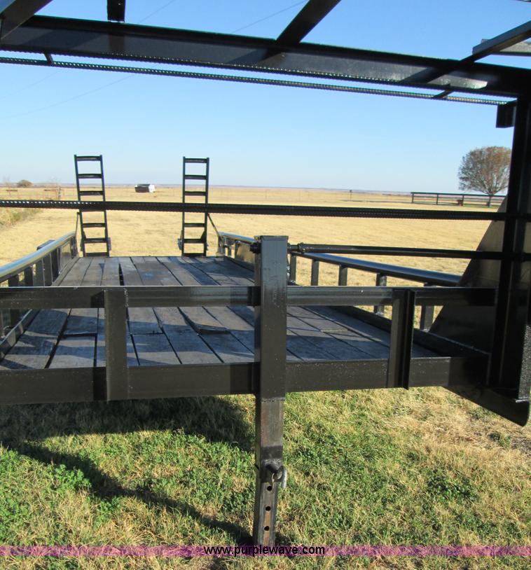 image for item F3068 Kearney 22' gooseneck trailer