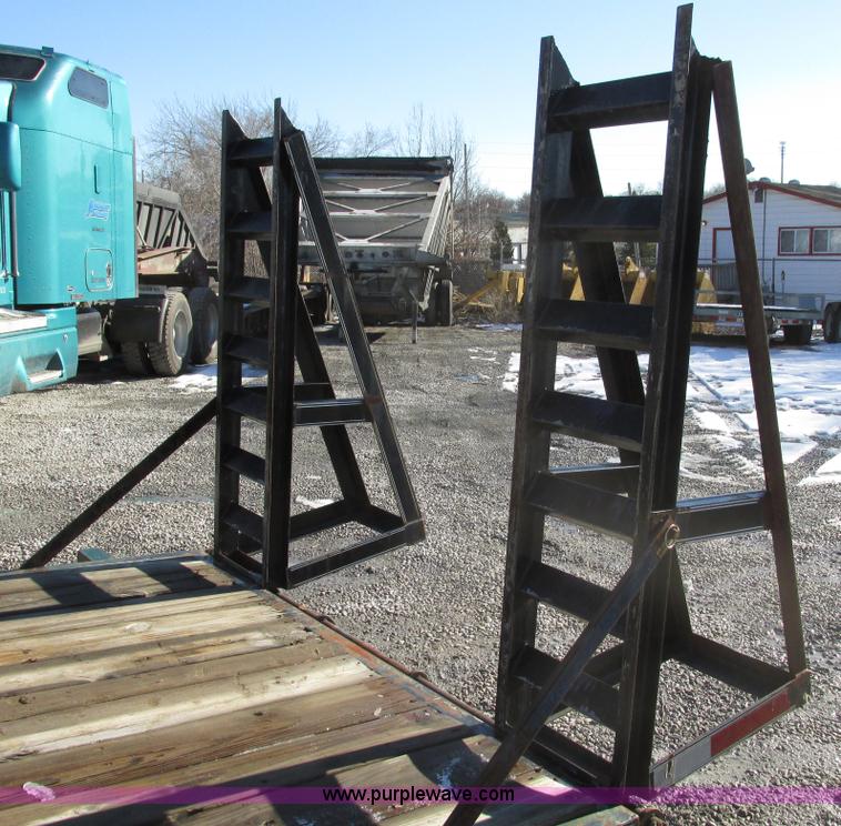 image for item F4180 2008 Falcon 22' equipment trailer