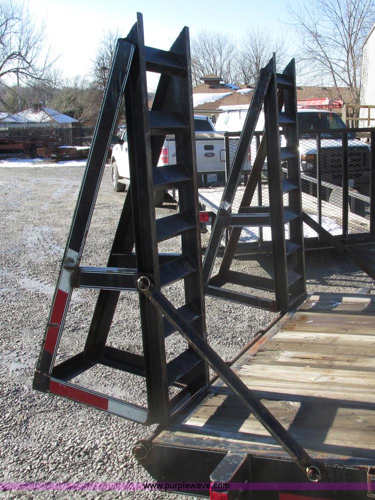 image for item F4180 2008 Falcon 22' equipment trailer