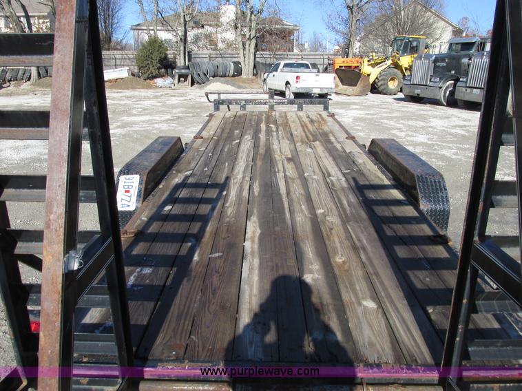 image for item F4180 2008 Falcon 22' equipment trailer