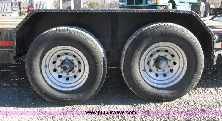 image for item F4180 2008 Falcon 22' equipment trailer