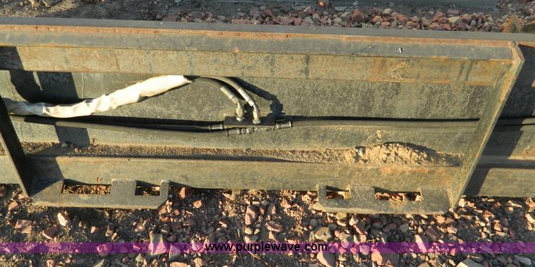 image for item G7664 79" clam shell skid steer bucket
