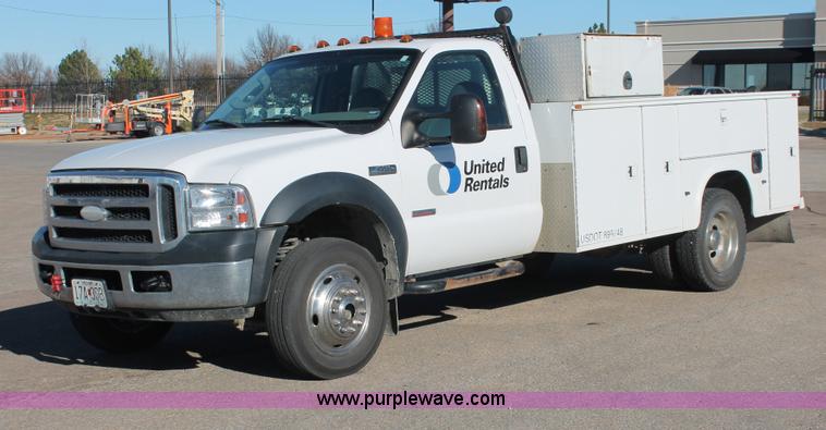image for item E2803 2007 Ford F450 XL Super Duty service truck