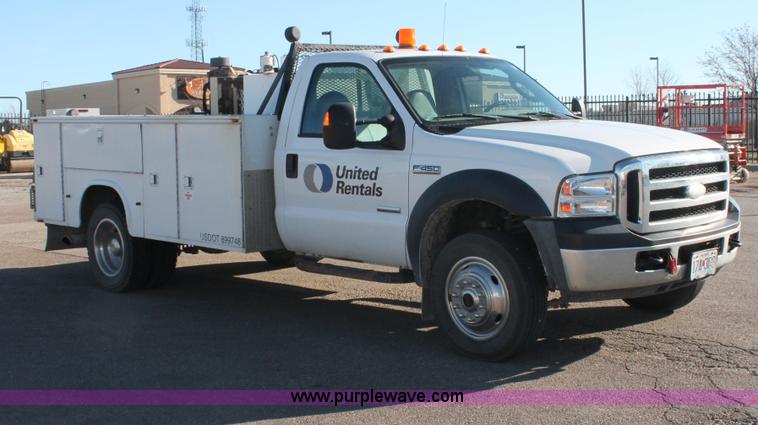 image for item E2803 2007 Ford F450 XL Super Duty service truck