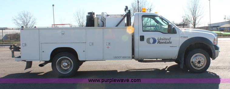 image for item E2803 2007 Ford F450 XL Super Duty service truck