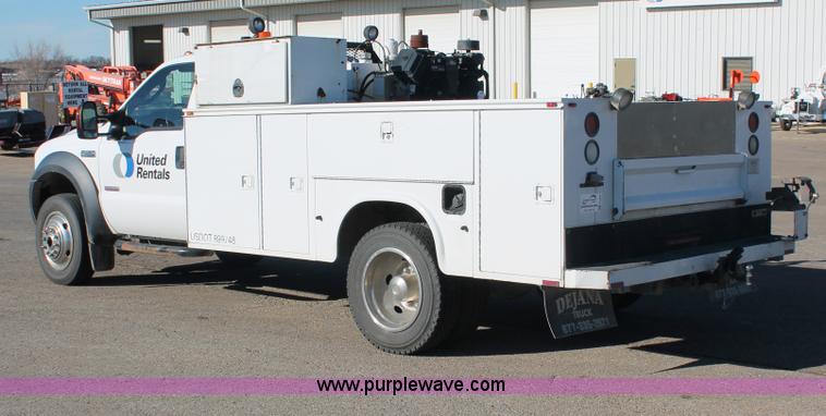 image for item E2803 2007 Ford F450 XL Super Duty service truck