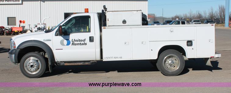 image for item E2803 2007 Ford F450 XL Super Duty service truck