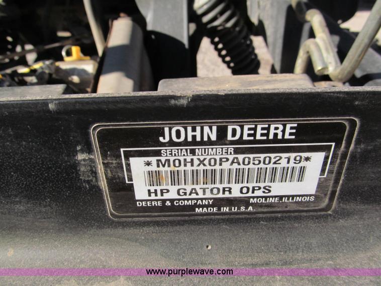image for item E5837 2008 John Deere XUV620I utility vehicle